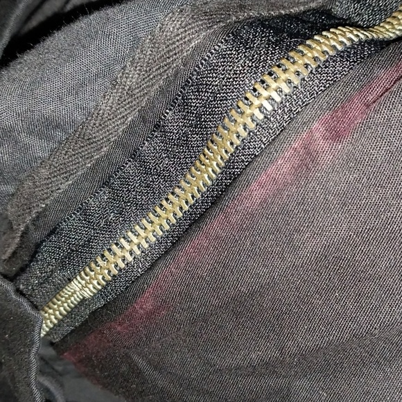 Zara Black Moto Vest with Zipper Details - Picture 7 of 7